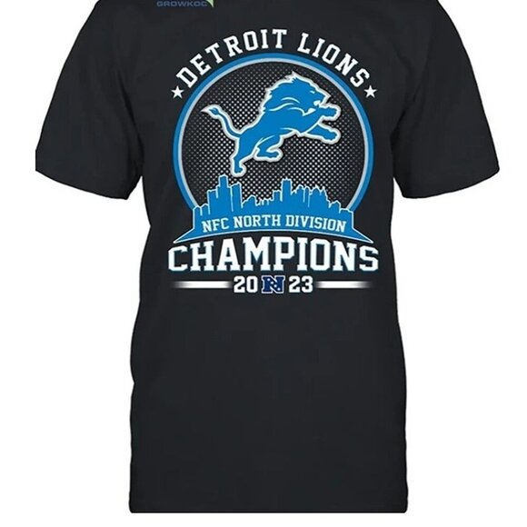 Disney F Other - Detroit Lions 2023 Champions NFL Football Team Spirit Fan Pride T-Shirt 166